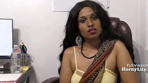 Juego de roles POV en hindi: Profesor indio seduce a colega