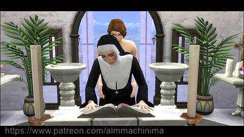 Forbidden love in the church: Young priest seduces nun (Part 1) - Erotic Stories for Adults