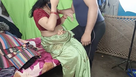 Big-boobed Bhabhi virgin gets banged by her buddy on the sofa