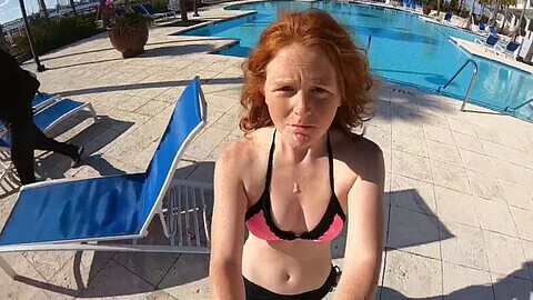 Facial compilation, redhead freckles, redhead compilation