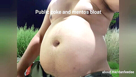 Fat gainer belly bloated, gainers, gay muscle belly bloat