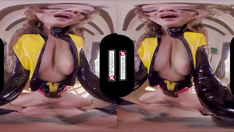 POV banging with Taylor Sands as Kitty Pryde from VRCosplayX.com