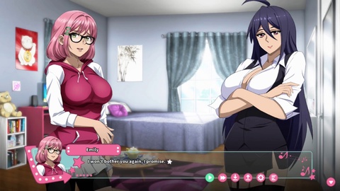 Girl with dick, glasses, manga porn