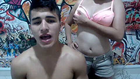 Latina webcam couple, latina webcam, mexican