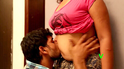 Caressing, desi boob press, indian shortfilm