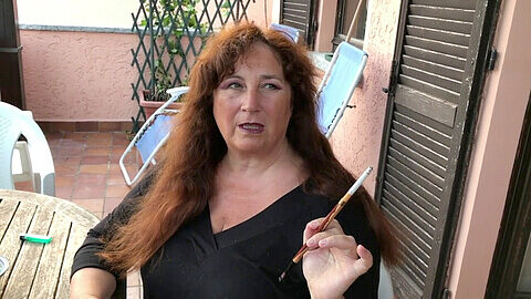 Fetish smoking, plump, smoking holder
