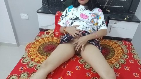 Индийская домохозяйка, индийка бхабхи, секс с бхабхи