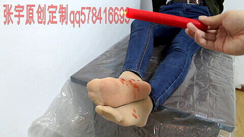 Chinese nylon, chinese tickle, chinese bondage
