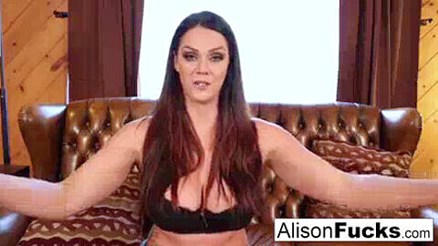 Busty beauty Alison Tyler conquers massive French cock like a pro!