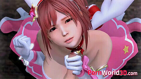Perfect bod Honoka from Dead or Alive gets pounded hard