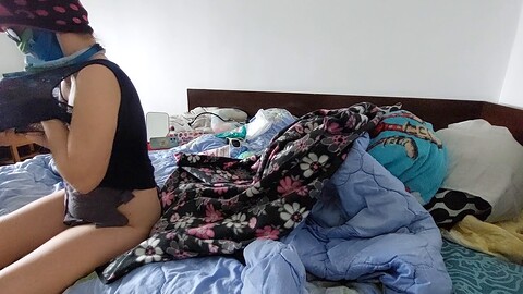 Inexperienced mom Pinkymadame pleasures herself with fingers until she cums