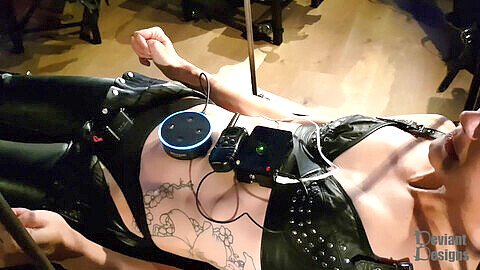 Chinese electro shock, belly sounds, webcam self punishment