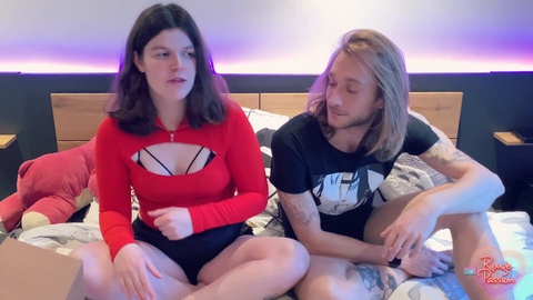 Real couple, french couple, bedroom