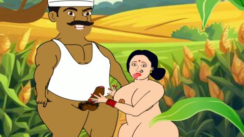 Raunchy cartoon sex tales in the jungle with a kinky cougar