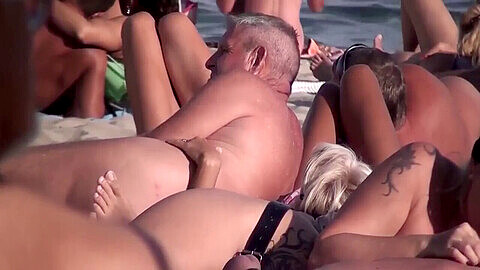 Video porno di alta classifica dalla spiaggia nudista