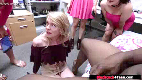 Sweet and innocent Nora-Ivy gets ravaged by a well-endowed black guy during her sorority initiation