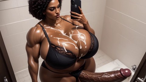 Hot shemale with a big cock and an ass that can't be ignored