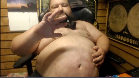 Plump, sausage, fat guy
