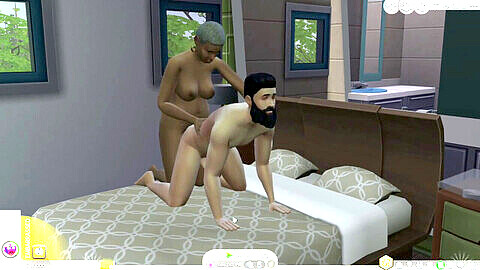 Die Oma in "Die Sims 4" erkundet den SEX-Mod mit einer reifen Wendung