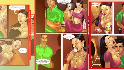 Savita Bhabhi Cartoon, Toomics, Savita Bhabhi Night Train 