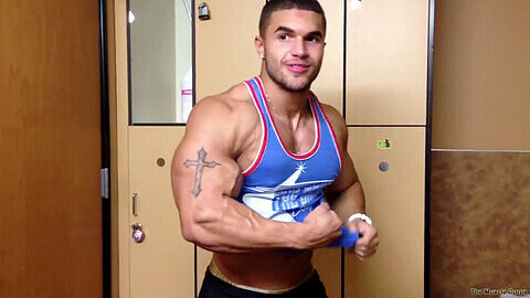 Muscle, gay latin, gay hunk