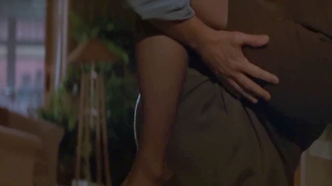 Extreme close-up of Jeanne Tripplehorn's breasts and pussy in Basic Instinct compilation