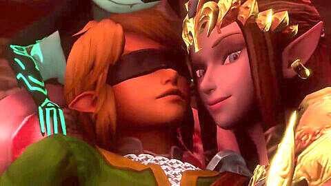 Zelda femboy, princess zelda, 3d