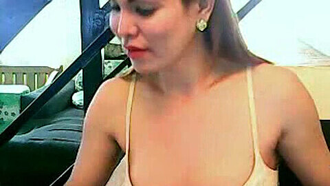 Real Filipina Hermaphrodite Skype show