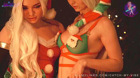 Santa et Elf se livrent au plaisir anal pendant la saison des fêtes 2020