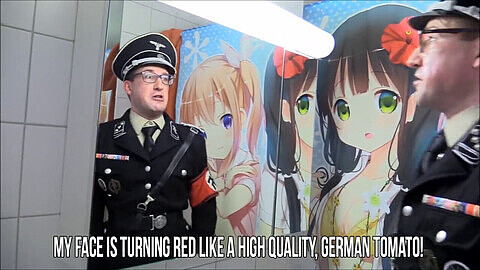 Outraged German Otaku Nazi gives a room tour in 2017 - Meidocafe Channel
