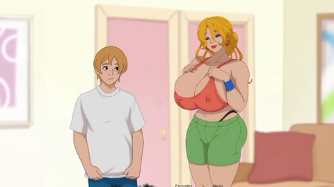 The secret of house number twenty-three: Pool fun with the married redhead cougar