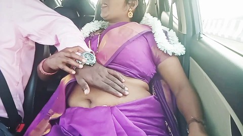 Sexy Telugu babe gets fucked by a car driver