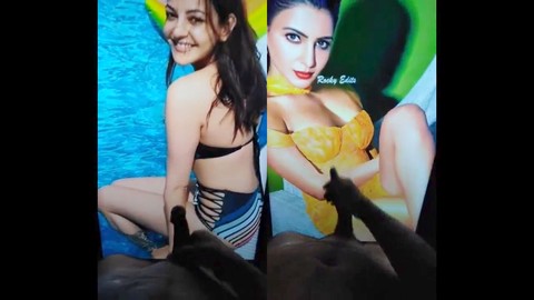 Kajal Aggarwal and Samantha Akkineni indulge in a wild threesome full of passion and lust!