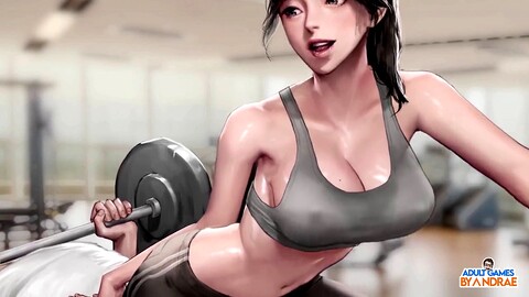 Airi im Fitnessstudio mit einer geheimen Wendung zerschlagen Airi im Fitnessstudio mit einer geheimen Wendung zerschlagen