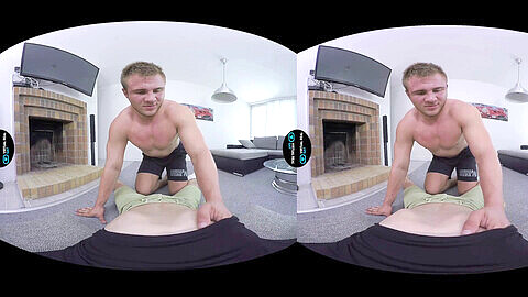 'Not Your Boyfriend': A VR Gay Rendezvous with a Fit and Nicely-Shaped European Hunk on VirtualRealGay.com