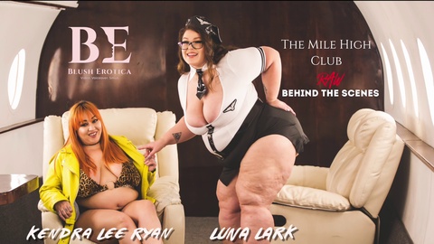 Kendra Lee Ryan et Luna Lark dans les coulisses avec Blush Erotica