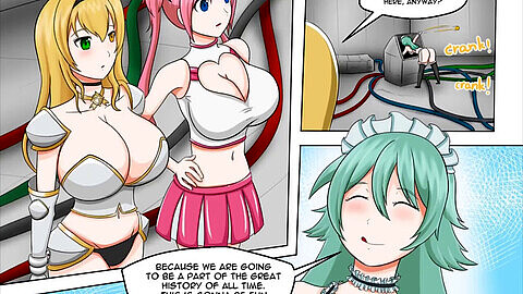 La dilatazione del tempo parte 1 - Anime porno con gonfiaggio della pancia e espansione del seno grazie a EFX
