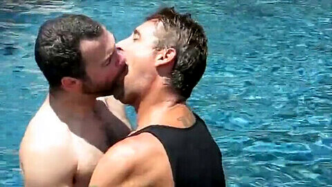 Gay pool, underwater, gay david sf