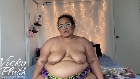 Jerk off instruction with step mommy's secret apparel and a huge cumshot on her tits