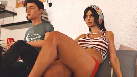 MissKitty2K è la protagonista di una situazione anime sexy "Il Segreto Ricaricato" con un colpo di scena