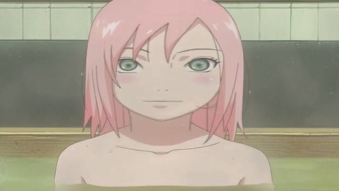 Uncensored pornographic animated cartoon featuring characters from Naruto series