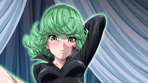 Tatsumaki anime porn JOI - Dominant Instructions with a Single-Kick Master (Enging, Feets)