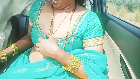 Telugucouple, в машине