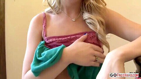 Slim and glamorous Lexi Belle in "Who's Your Father" gets xxx kinky with harsh hand job