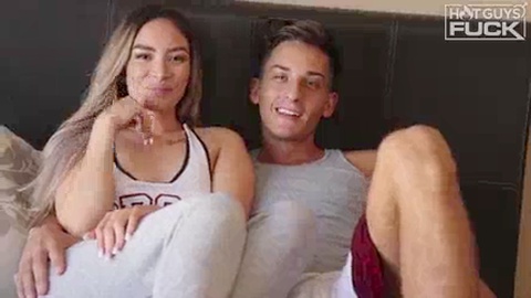 Latina webcam couple, latina teen couple, hot jock creampie