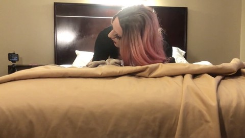 Femboy gets pegged good
