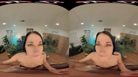 Fishnet bodystocking, vrporn, virtual reality sex